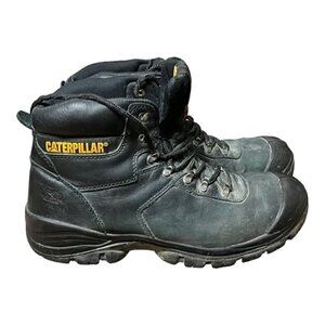 Caterpillar Boots Men's 12 Composite Toe‎ Workwear Outdoor Black
